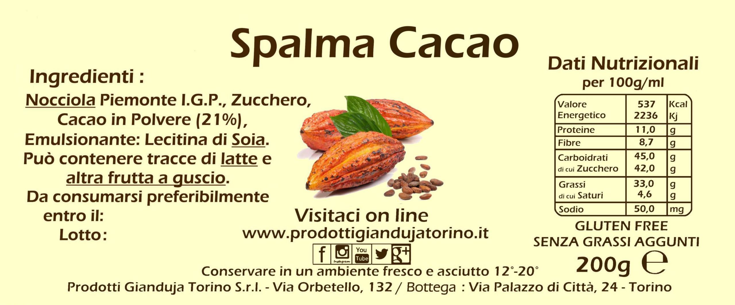 cacao spalmabile